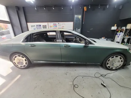 벤츠 마이바흐  s650 보험처리 전체랩핑 시공 포스팅/부천랩핑/인천랩핑/투톤랩핑/s클래스/사고수리 / 부천 원미구 상동