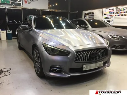 부천 인피니티 Q50 전체랩핑/인천 브러쉬 랩핑/Q50 브러쉬 전체랩핑 / 부천 원미구 상동