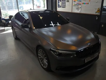 부천 랩핑/BMW 520d(G30) 세틴다크그레이 전체랩핑/크롬죽이기시공포스팅 / 부천 원미구 상동