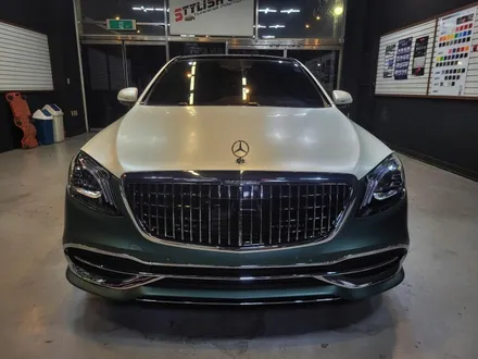 벤츠 마이바흐  s650 보험처리 전체랩핑 시공 포스팅/부천랩핑/인천랩핑/투톤랩핑/s클래스/사고수리 / 부천 원미구 상동