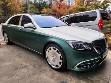 벤츠 마이바흐  s650 보험처리 전체랩핑 시공 포스팅/부천랩핑/인천랩핑/투톤랩핑/s클래스/사고수리 / 부천 원미구 상동