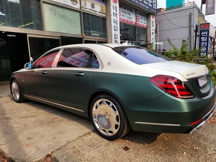벤츠 마이바흐  s650 보험처리 전체랩핑 시공 포스팅/부천랩핑/인천랩핑/투톤랩핑/s클래스/사고수리 / 부천 원미구 상동