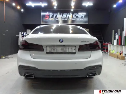 라이트필름 저가형 중국산은 이제 그만!!독일산 오라칼필름으로  BMW 530i 헤드라이트/테일라이트 시공[부천랩핑][부천 루프스킨][부천 라이트필름][부천 PPF] / 부천 원미구 상동