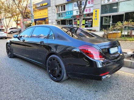 벤츠 마이바흐 s650 블랙 패키지로 완전 포스넘치는 차량으로 변신/마이바흐 듀오톤/투톤랩핑/부천/인천/크롬죽이기 / 부천 원미구 상동