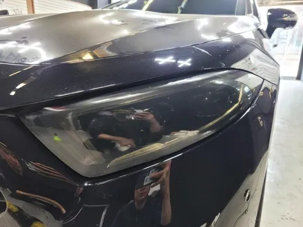 신형 벤츠 cls53 amg 라이트필름시공/스모그필름/센터페시아 카본랩핑/실내카본랩핑 시공 포스팅 / 부천 원미구 상동