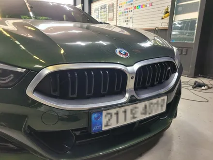 BMW 850i 그란쿠페 크롬죽이기 시공으로 스포티하면서 고급스러운 차량 연출/부천랩핑/인천랩핑/상동/크롬딜리트/ppf/ / 부천 원미구 상동