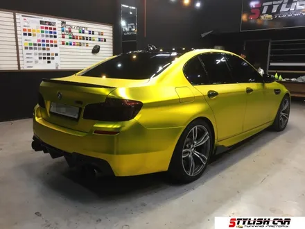 부천 BMW M5 무광크롬 전체랩핑/인천랩핑/ / 부천 원미구 상동