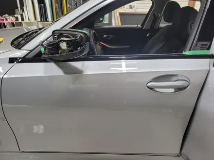 BMW 320d(G20) 크롬죽이기 랩핑/윈도우몰딩 랩핑/사이드미러/손잡이 랩핑 시공 포스팅/ / 부천 원미구 상동