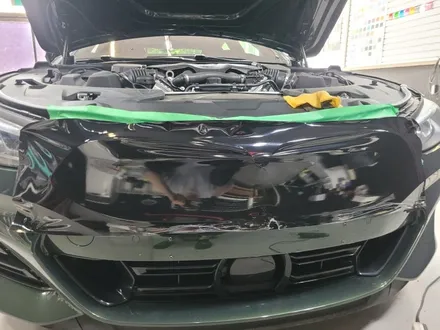 BMW 850i 그란쿠페 크롬죽이기 시공으로 스포티하면서 고급스러운 차량 연출/부천랩핑/인천랩핑/상동/크롬딜리트/ppf/ / 부천 원미구 상동