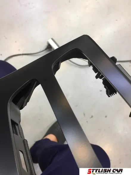 부천 벤츠 E300 반무광블랙 실내랩핑/인천 랩핑/E클래스 센터페시아 랩핑 / 부천 원미구 상동