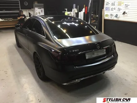 부천 벤츠 E300 쿠페 반무광 블랙 전체랩핑/인천 벤츠 라이트필름/퀄리티 좋은 랩핑 / 부천 원미구 상동