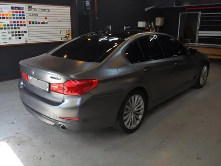 부천 랩핑/BMW 520d(G30) 세틴다크그레이 전체랩핑/크롬죽이기시공포스팅 / 부천 원미구 상동