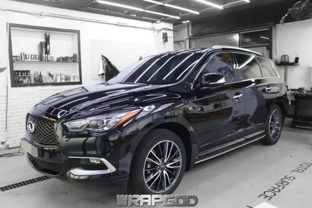 인피니티 QX60 크롬죽이기, 크롬딜리트 시공 by 김포 크롬죽이기,크롬딜리트 시공 전문점 WRAPGOD / 김포 양촌읍