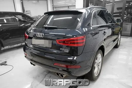 아우디 Q5 사고 부분 PPF 부분 재시공, 김포 인천 자동차 PPF 전문점 랩갓 WRAPGOD / 김포 양촌읍