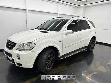 인천 김포랩핑 벤츠 ML63AMG 착한가격 큰변화 포인트랩핑 3M2080 유광블랙 / 김포 양촌읍