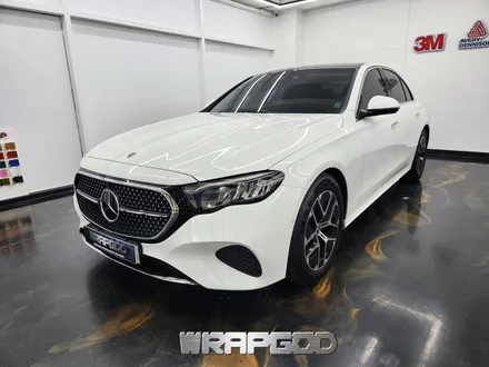 송도 벤츠 E200 본넷, 범퍼, 루프 부분 PPF도 가능합니다 / 김포 양촌읍