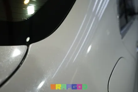 벤츠 E클래스 다이아몬드 화이트 펄 전체랩핑, 실내 카본랩핑 시공 김포 WRAPGOD / 김포 양촌읍