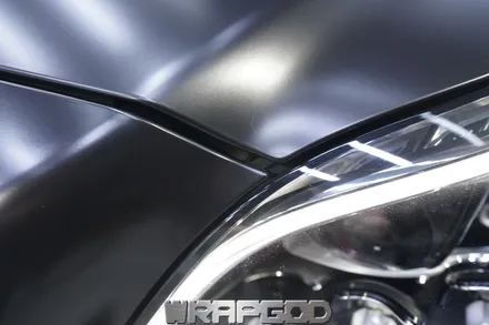 벤츠 CLS63 AMG 에이버리 새틴블랙 전체 랩핑 시공 김포 일산 인천 자동차랩핑 전문점 WRAPGOD / 김포 양촌읍