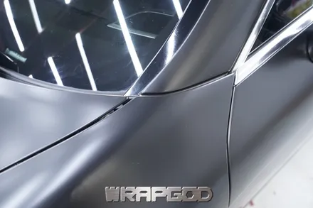 포르쉐 파나메라 4S 에이버리 사틴 블랙 전체랩핑 시공, 김포 카스킨 전문점 WRAPGOD / 김포 양촌읍