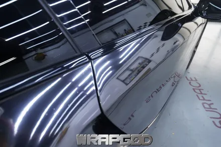 BMW i8 블랙크롬 전체랩핑 시공, 김포 일산 인천 송도 청라 파주 크롬랩핑 시공 전문점 WRAPGOD / 김포 양촌읍