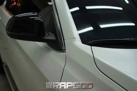 BMW X6 , 에이버리 사틴 화이트 펄 전체 랩핑 시공 / 김포 검단 자동차 래핑 전문점 랩갓 WRAPGOD / 김포 양촌읍