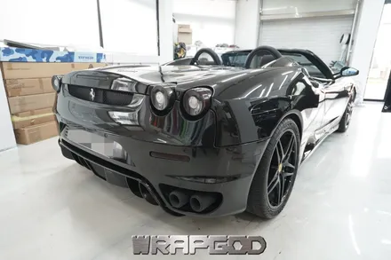 페라리 F430 , 라이트 필름 & 카본 테칼 부분 포인트 랩핑 시공/ 김포 검단 일산 자동차 래핑 전문점 랩갓 WRAPGOD / 김포 양촌읍