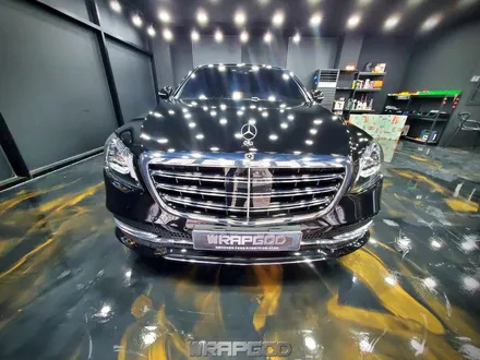 벤츠 S560 앞범퍼 휀다 부분 PPF 시공, 김포 검단 자동차PPF 전문 랩갓 / 김포 양촌읍