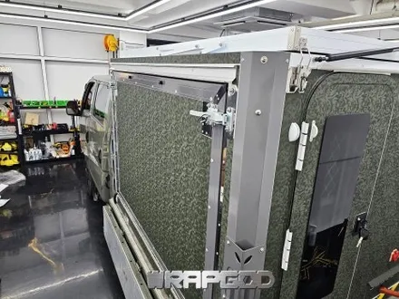 김포 봉고 캠핑카 랩핑 3M1080 쉐도우밀리터리그린 / 김포 양촌읍