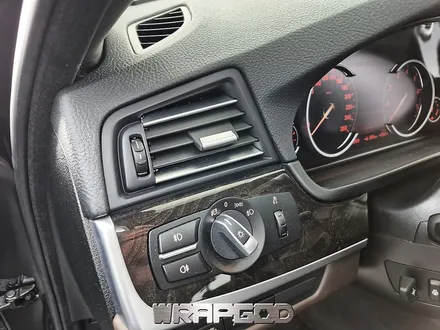 청라 BMW 5시리즈 무광 카본 실내랩핑 시공 / 김포 양촌읍