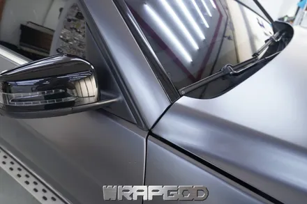 벤츠 GLK 220 풀랩핑 에이버리 슈프림 사틴그레이 시공 김포 자동차래핑 전문샵 WRAPGOD / 김포 양촌읍