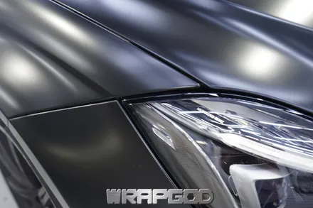벤츠 CLS63 AMG 에이버리 새틴블랙 전체 랩핑 시공 김포 일산 인천 자동차랩핑 전문점 WRAPGOD / 김포 양촌읍