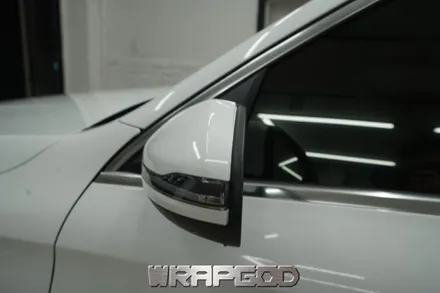 벤츠 GLC 220d , 에이버리 유광 화이트 전체 랩핑 시공 / 김포 검단 자동차 래핑 전문점 랩갓 WRAPGOD / 김포 양촌읍