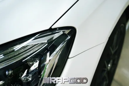 송도 벤츠 S63 AMG 전체랩핑 풀드레스업 사틴화이트펄 / 김포 양촌읍