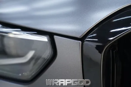 BMW X5 신형 사틴그레이 색상 전체 랩핑, 김포 자동차래핑 WRAPGOD / 김포 양촌읍