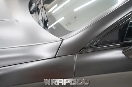 벤츠 CLS63 AMG , 에이버리 사틴 블랙 전체랩핑 시공 / 김포 검단 자동차 래핑 전문점 랩갓 WRAPGOD / 김포 양촌읍