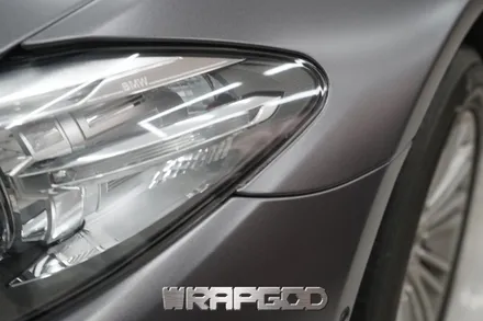 BMW 5시리즈 528i , 에이버리 사틴그레이 전체랩핑 시공 / 김포 검단 일산 자동차 래핑 전문점 랩갓 WRAPGOD / 김포 양촌읍