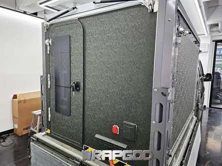 김포 봉고 캠핑카 랩핑 3M1080 쉐도우밀리터리그린 / 김포 양촌읍
