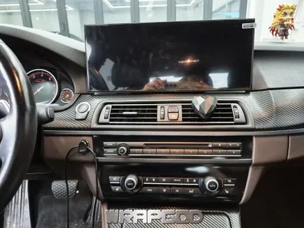 청라 BMW 5시리즈 무광 카본 실내랩핑 시공 / 김포 양촌읍