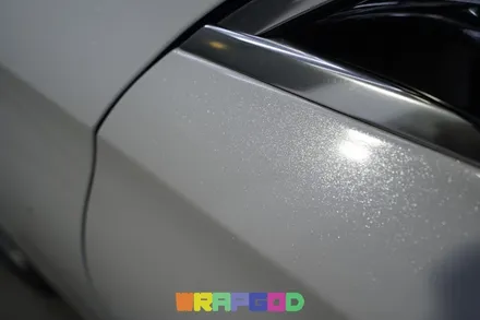 벤츠 E클래스 다이아몬드 화이트 펄 전체랩핑, 실내 카본랩핑 시공 김포 WRAPGOD / 김포 양촌읍