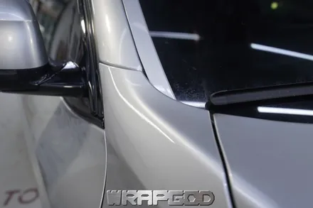 BMW X5 전체랩핑, 에이버리 유광 실버메탈릭 시공 / 김포 일산 인천 자동차랩핑 전문점 WRAPGOD / 김포 양촌읍