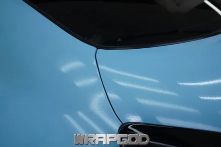 현대 제네시스쿠페 3M 유광 스카이블루 전체 랩핑 시공, 김포 카스킨 전문점 WRAPGOD / 김포 양촌읍