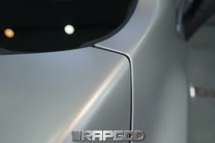 쉐보레 트랙스 에이버리 슈프림 사틴 실버메탈릭 전체 랩핑 시공, 김포 카스킨 전문점 WRAPGOD / 김포 양촌읍