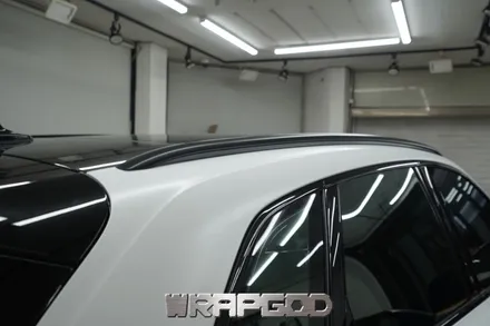 아우디 SQ5 , 에이버리 사틴 화이트 전체 랩핑 시공 / 김포 검단 자동차 래핑 전문점 랩갓 WRAPGOD / 김포 양촌읍