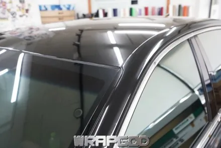 인천 제네시스 G90 올랩핑 에이버리 유광블랙 시공기 랩갓 / 김포 양촌읍