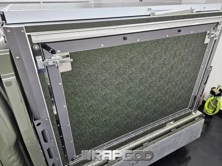 김포 봉고 캠핑카 랩핑 3M1080 쉐도우밀리터리그린 / 김포 양촌읍