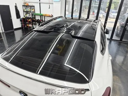 김포한강신도시 BMW X6 루프 필름제거 및 블랙PPF 루프스킨 시공 / 김포 양촌읍