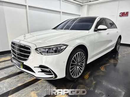 김포 벤츠 S580 앞, 뒤범퍼, 조수석리어휀다, 뒷문PPF 재시공 / 김포 양촌읍