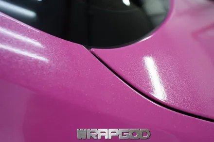 아우디 A5 전체랩핑 맥텍 다이아몬드 푸치아 스텔라 재시공 김포랩핑 WRAPGOD / 김포 양촌읍