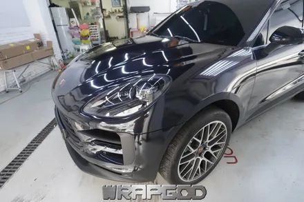 포르쉐 마칸 전체랩핑 3M 2080 미드나잇블루 자동차튜닝 풀랩핑 시공기 김포 일산 인천 전체 래핑 전문샵 WRAPGOD / 김포 양촌읍