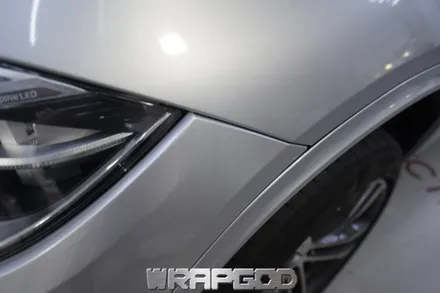 BMW X5 전체랩핑, 에이버리 유광 실버메탈릭 시공 / 김포 일산 인천 자동차랩핑 전문점 WRAPGOD / 김포 양촌읍